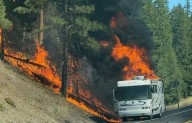 Fire closes Highway 97 through Blewett Pass