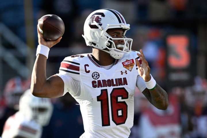 LaNorris Sellers named to the Manning Award Watch List