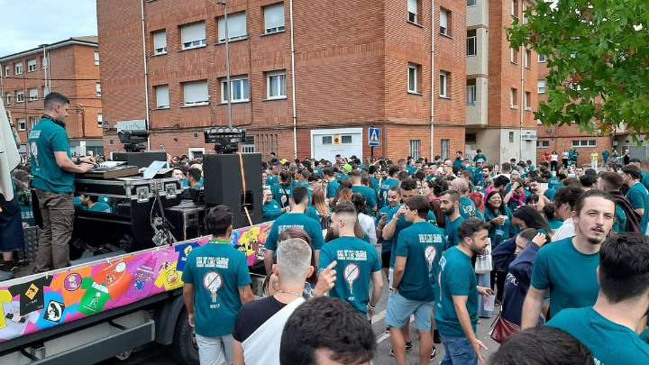 Éxito de público en la ruta de Santa Isabel de Lugones: "Lo importante es que la gente lo pase bien y se divierta, sin más"