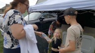 Iowa boy selling water to support wrestling dreams