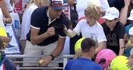 US Open star breaks silence on man's 'disgusting' act against child branded 'new low'