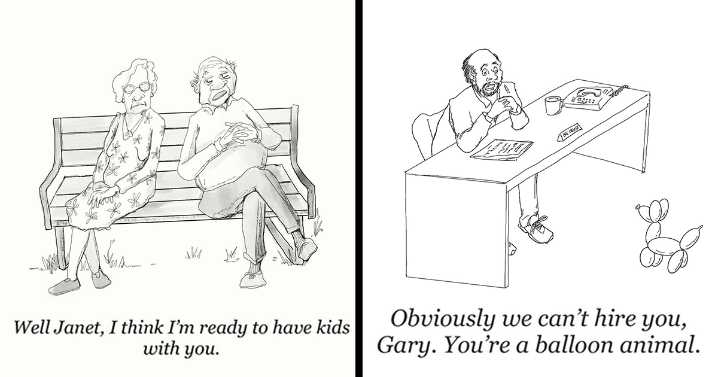 This Artist Turns Everyday Thoughts Into Hilarious Comics (18 Pics)