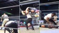 Peleador de MMA casi mata a luchador en vivo; show se salió de control