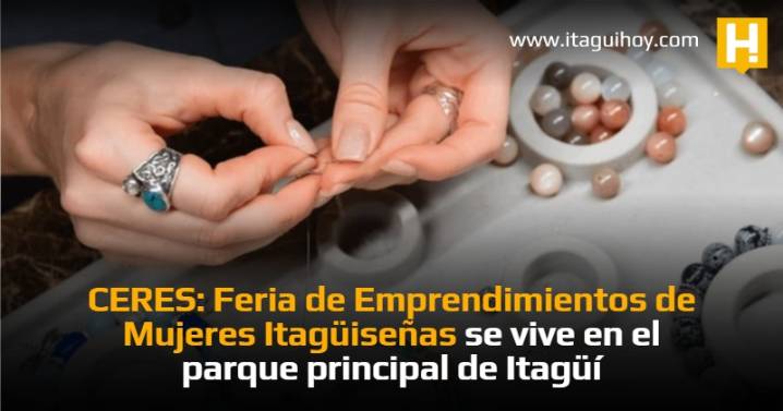 CERES: Feria de Emprendimientos de Mujeres Itagüiseñas se vive en el parque principal de...