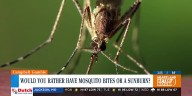Campbell Gamble: Mosquito bites or sunburn