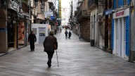 Los comercios del centro de A Coruña salen a la calle