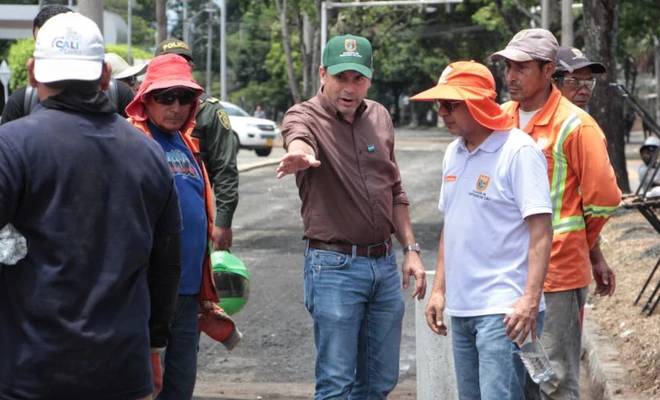 Cali avanza en la recuperación de la zona afectada por el atentado terrorista del 21 de agosto