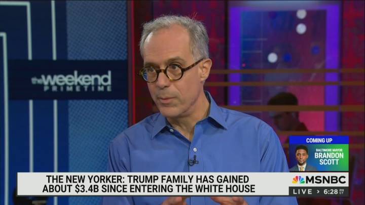 ‘$3.4 billion’: Reporter Tells MSNBC Trump Turns Down ‘No Opportunity’ for Money