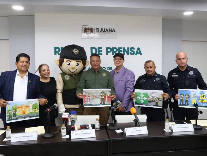 Presentan operativo vial en Tijuana por regreso a clases