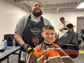 Campbell students treated to free back