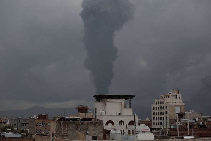 Israel strikes Yemeni capital Sanaa