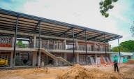 Avanza en un 75 % la construcción del nuevo colegio Víctor Camargo Álvarez en Plato