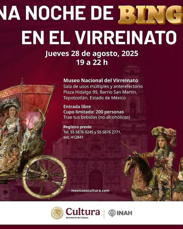 Todo listo para la Noche de Bingo en el MNV