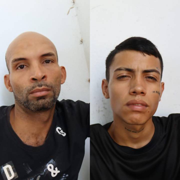 Intentaron huir en un taxi con tres armas de fuego
