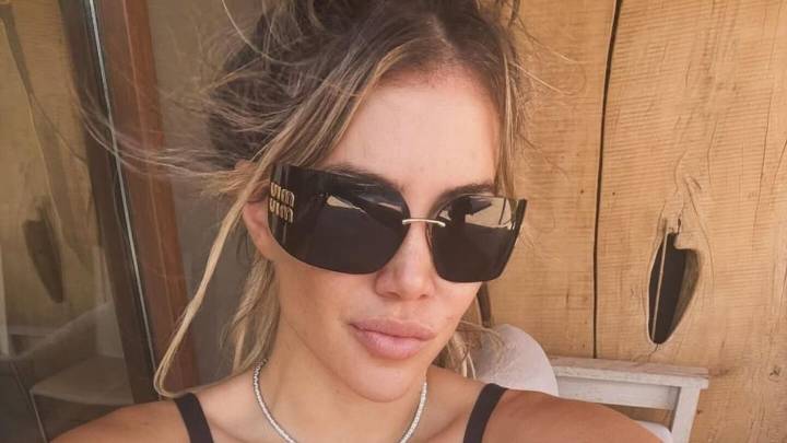 ¡Viral! Las fotos de Wanda Nara en su mansión con un trapero acusado de abusos