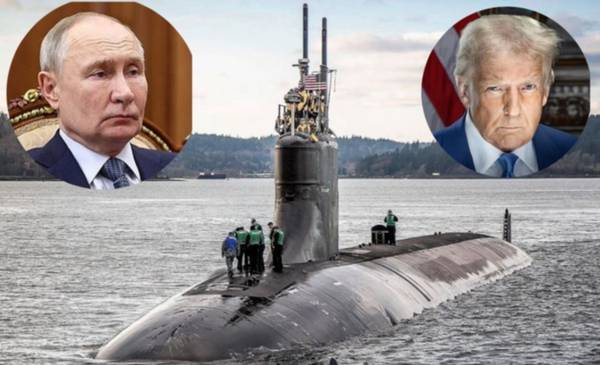 Trump ordenó el despliegue de dos submarinos nucleares en la costa de Rusia