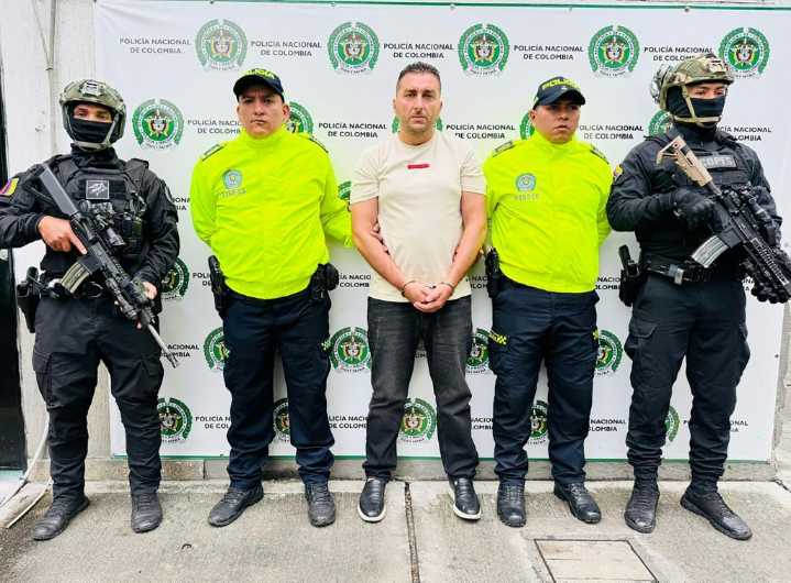Colombia captura a un mafioso italiano y «comprador mayorista» de cocaína