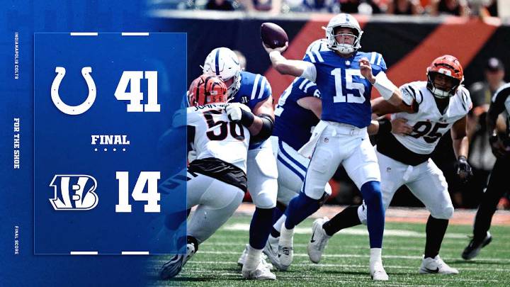Riley Leonard, Colts roll past Bengals in preseason finale
