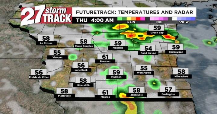 Rain chances return Wednesday night