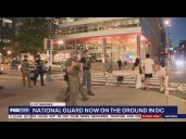 Large federal law enforcement presence seen in Northwest DC
