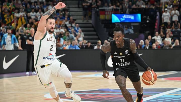 El alemán Dennis Schröder denuncia insultos racistas de los aficionados lituanos durante el Eurobasket