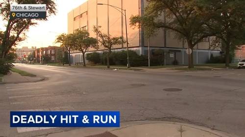 Chicago crime Pedestrian killed in Gresham hit-and-run on 76th Street, police say