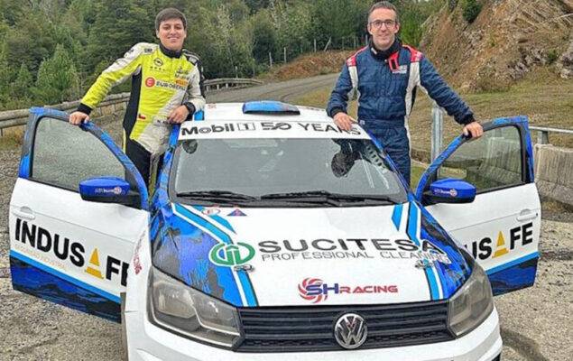 Natalino Nicolás Alarcón cuarto  en el Rally Mobil