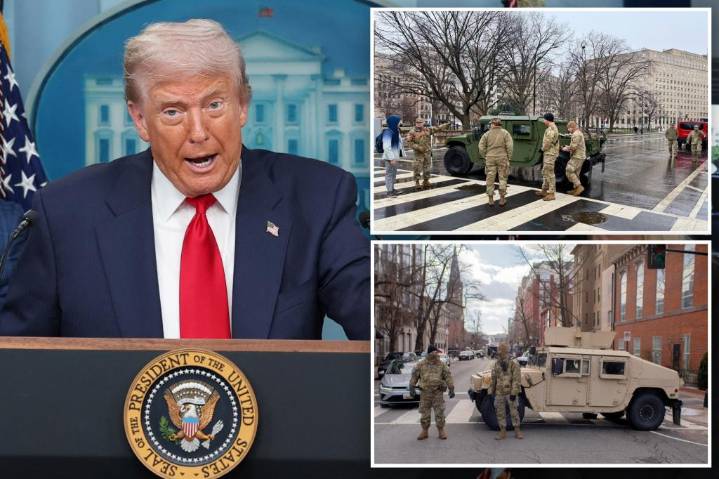 Trump federalizing DC police, deploying National Guard in capital crime crackdown