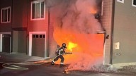 Two-alarm fire in Puyallup's Summit neighborhood destroys townhome apartment