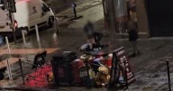 Brutal attack outside Glasgow lap-dancing club captured on video