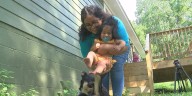 Center Point woman caring for baby alone after husband detained by ICE, family dog finds human remains again