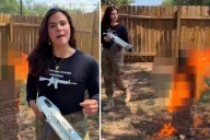 Candidata republicana quema un Corán y lanza mensajes contra el islam