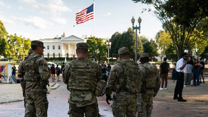 Man Arrested While Burning American Flag In Park Near White House