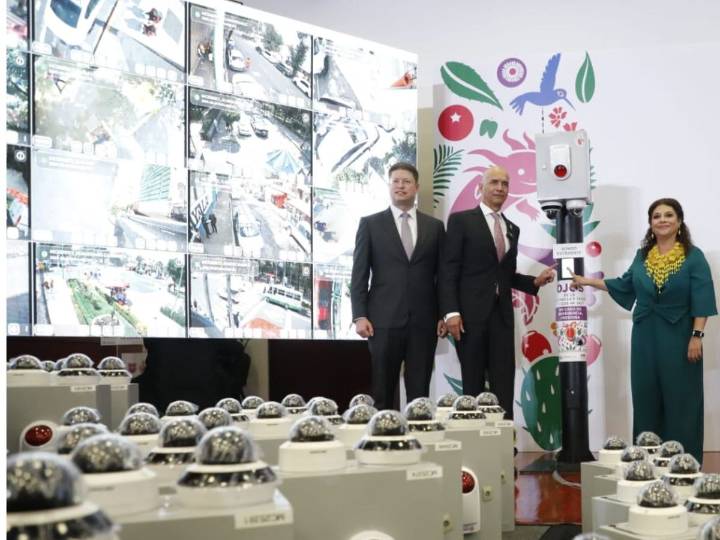 CDMX será la ciudad más videovigilada del continente; instalarán 30 mil 400 nuevas cámaras