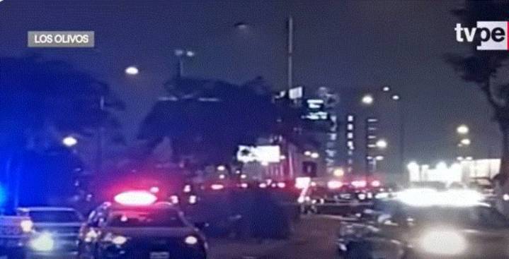 Policía muere en enfrentamiento tras persecución en Los Olivos