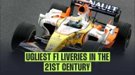 8 of the ugliest looking liveries on F1 cars this century