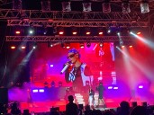 Poco público para un buen show de Abraham Mateo en La Peraleda