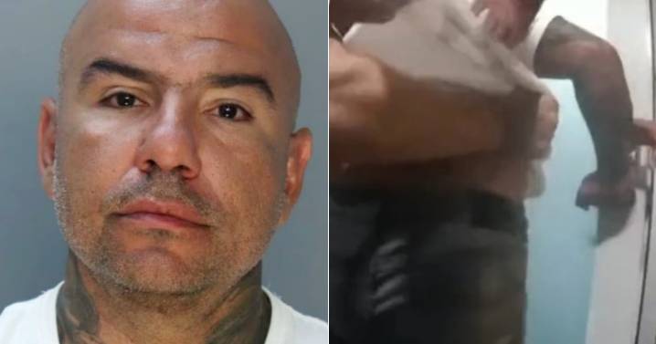 Difunden video del arresto de capitán de bomberos de Miami acusado de agredir a un agente
