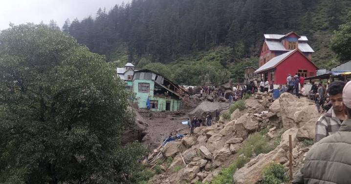 Torrential rains trigger flash floods in Kashmir, killing at least 44 and leaving dozens missing