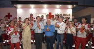 Entrega Astiazarán rehabilitación de Cruz Roja base Sur con presupuesto Creces