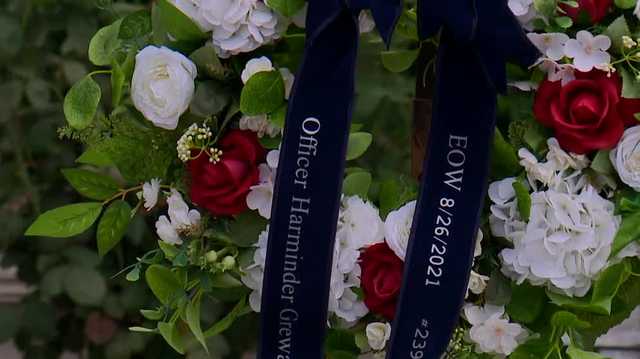Galt honors fallen officer Harminder Grewal with memorial ceremonies