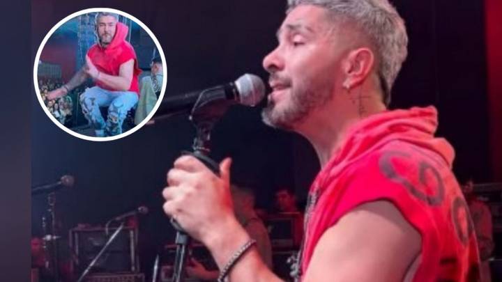 Famoso cantante sufre accidente en pleno concierto; el escenario ‘se lo tragó’