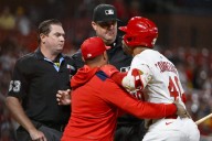 Cardinals' Willson Contreras handed 6-game suspension after bat