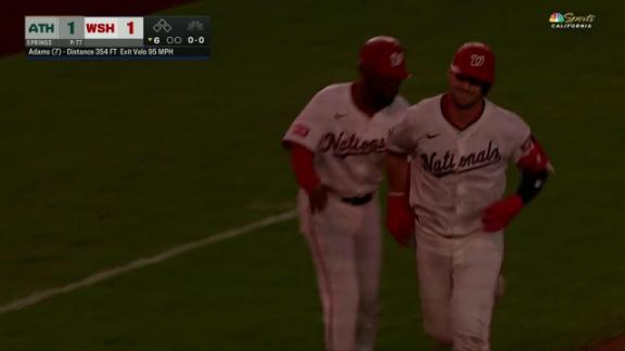 Abrams hits walk-off single and Nationals end 6