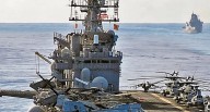 Los buques de guerra que Trump envió frente a las costas de Venezuela: USS SAMPSON, USS GRAVELY y USS DUNHAM Teme que lo saquen del poder en cualquier momento. Poderosa flota de Estados Unidos frente 