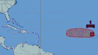 Tropical Storm Erin forms in the Atlantic just west of the Cabo Verde Islands, forecasters say