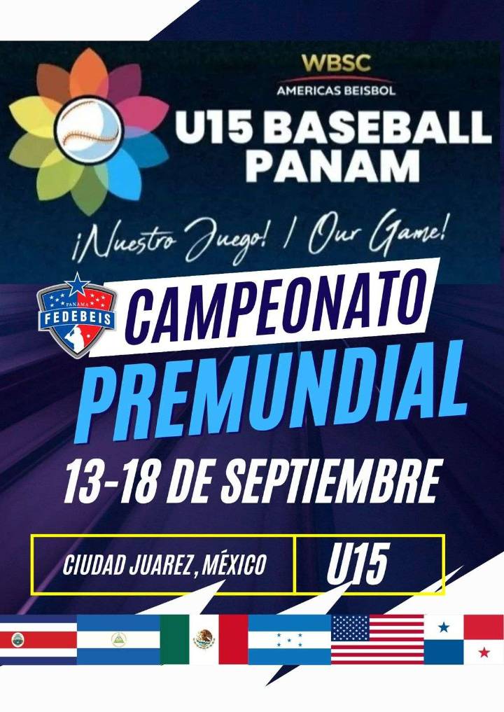 Confirma Ciudad Juárez sede del Campeonato Panamericano U15 de Béisbol