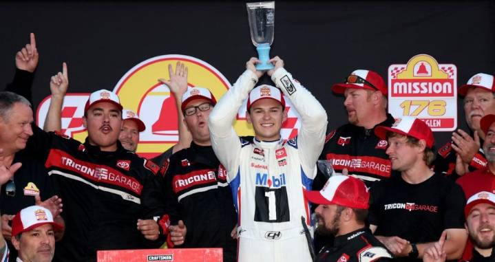 Corey Heim wins Watkins Glen Truck Race