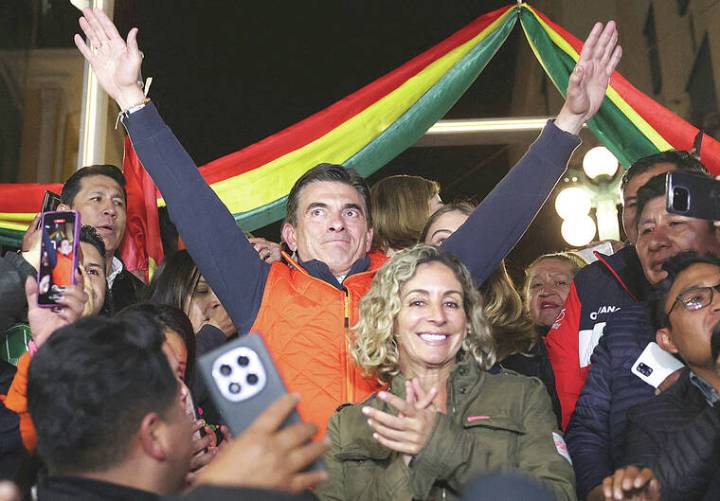 Bolivia heads to runoff after right turn in presidential vote