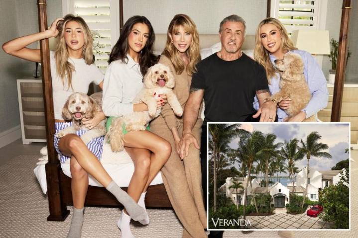 Sylvester Stallone gives inside look at his Florida home after ditching LA